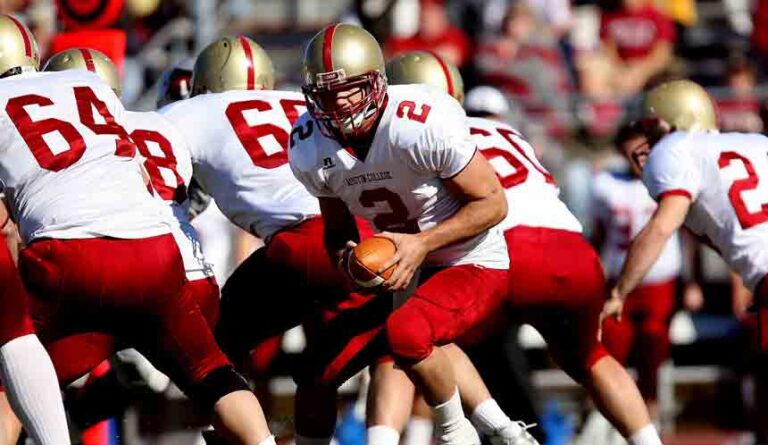 Football Player on The Field, Popular Sport