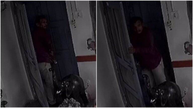 डिप्टी कलेक्टर के घर चोरी: ताला तोड़कर अंदर घुसा चोर, फिर… वारदात CCTV में कैद