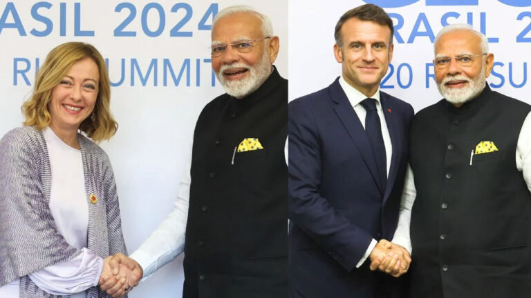 G20 Summit: G20 समिट में PM मोदी ने मैक्रों से मिले गले, मेलोनी के साथ लगाए ठहाके, कई बड़े नेताओं से की द्विपक्षीय वार्ता